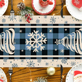 Christmas Trees Merry Xmas Table Runner,