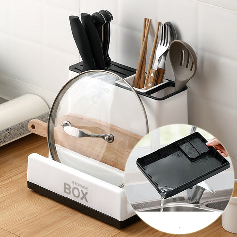 Tableware Storage Holders Kitchen Knife Plastic