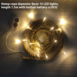 Christmas Holiday String Light Ocean Wind Shell Starfish Bedroom Dining Room Light