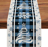 Christmas Trees Merry Xmas Table Runner,