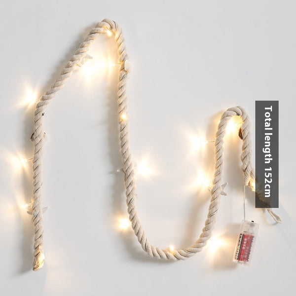 Christmas Holiday String Light Ocean Wind Shell Starfish Bedroom Dining Room Light